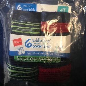 🍄Size 4t Hanes boxer briefs🍄